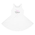 Girls' Dance Sundress — "Dance Ballet Club" Sleeveless Twirl Dress