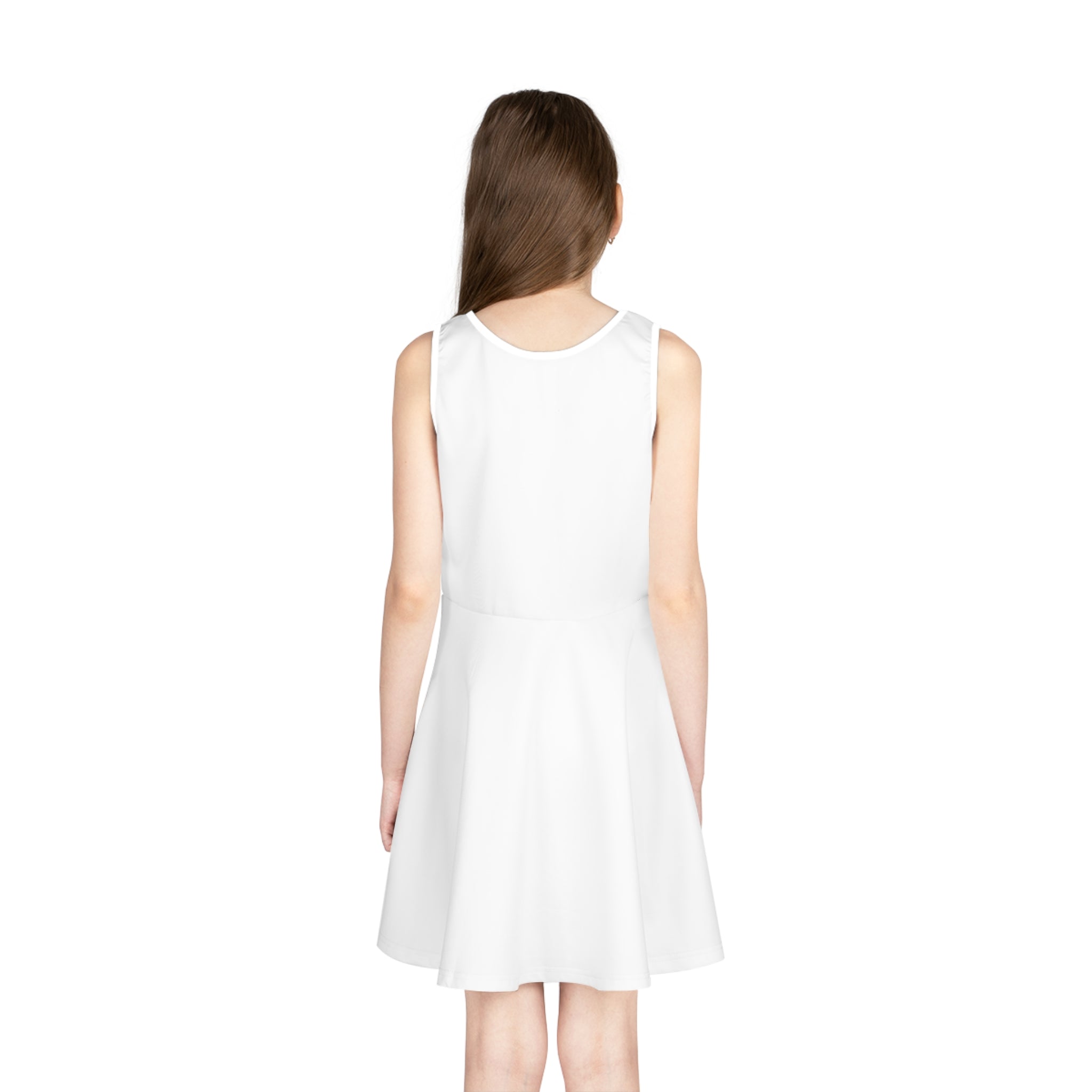 Girls' Dance Sundress — "Dance Ballet Club" Sleeveless Twirl Dress