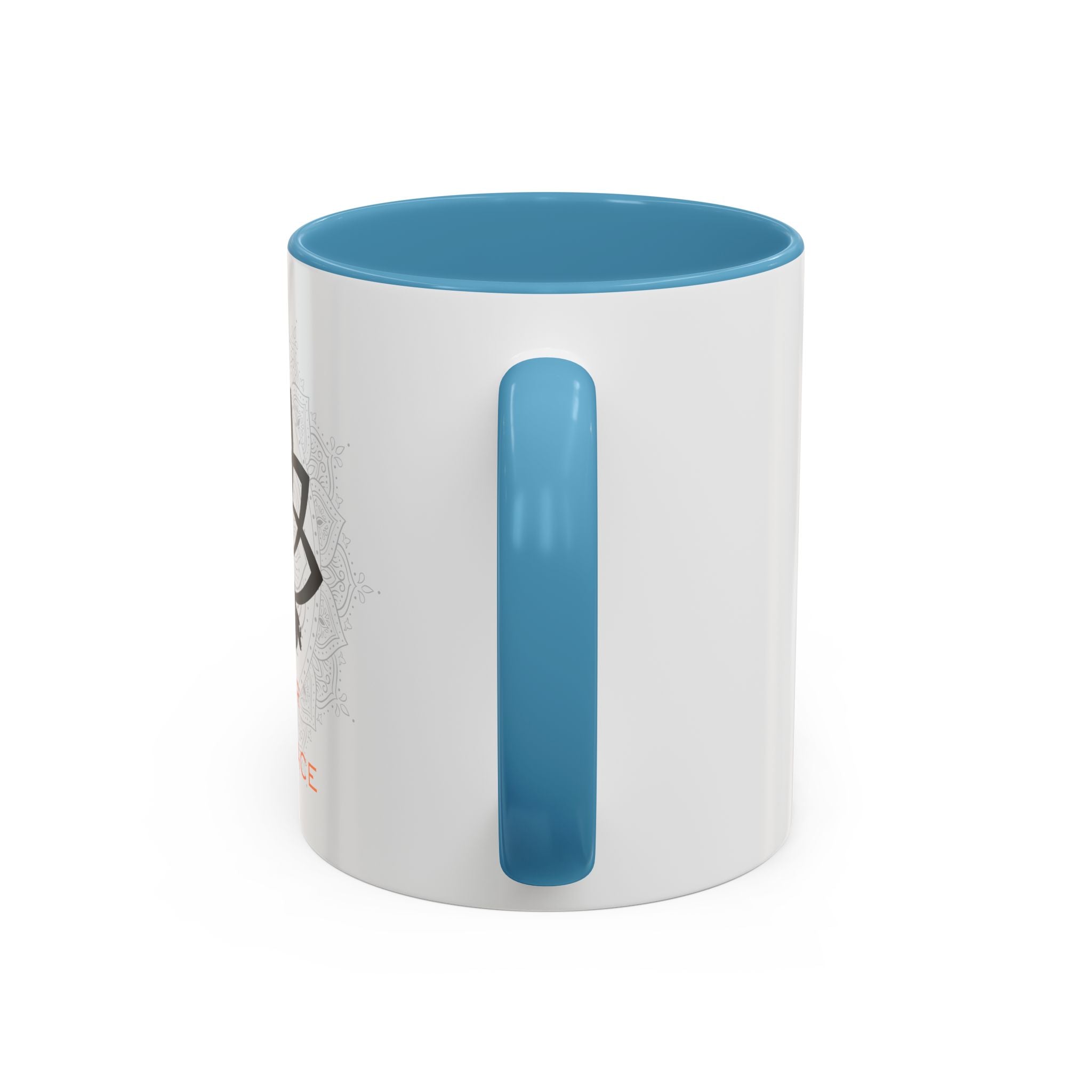 Meditation Lotus Coffee Mug – "Be Your Inner Peace" Accent Mug