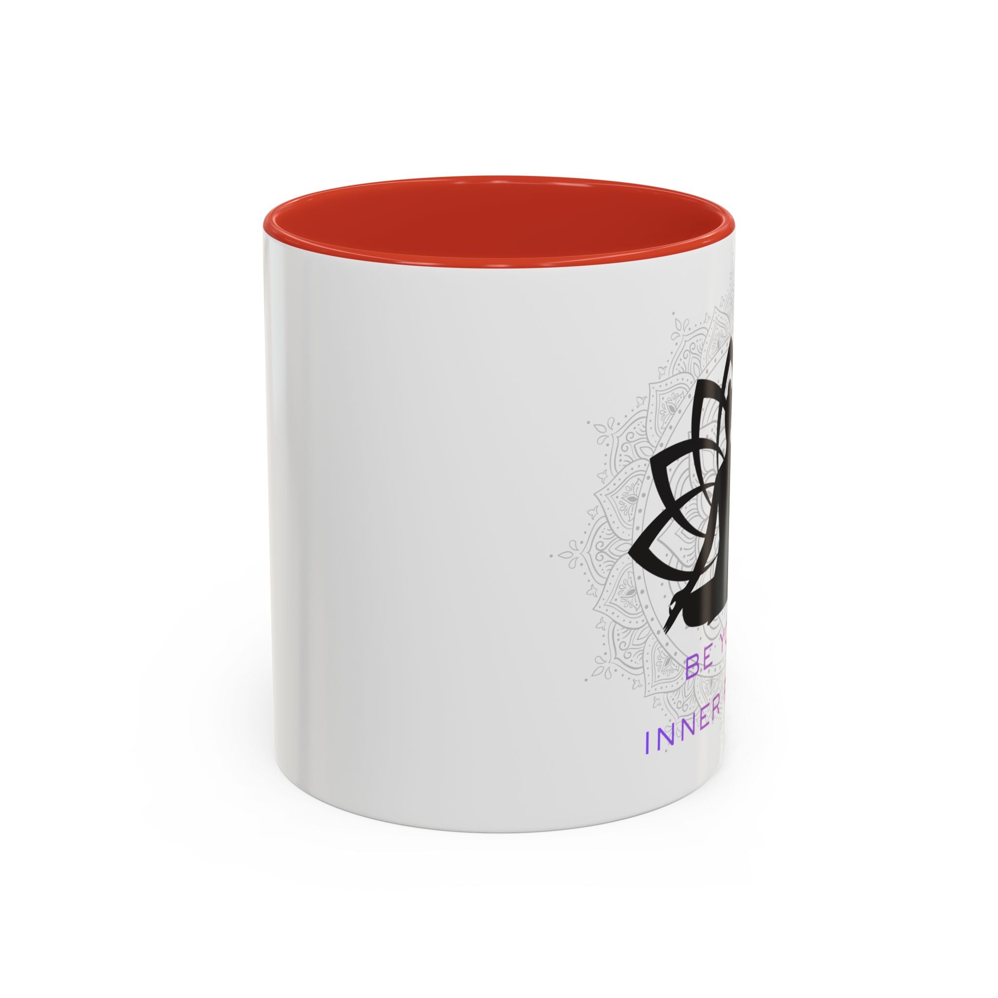 Meditation Lotus Coffee Mug – "Be Your Inner Peace" Accent Mug