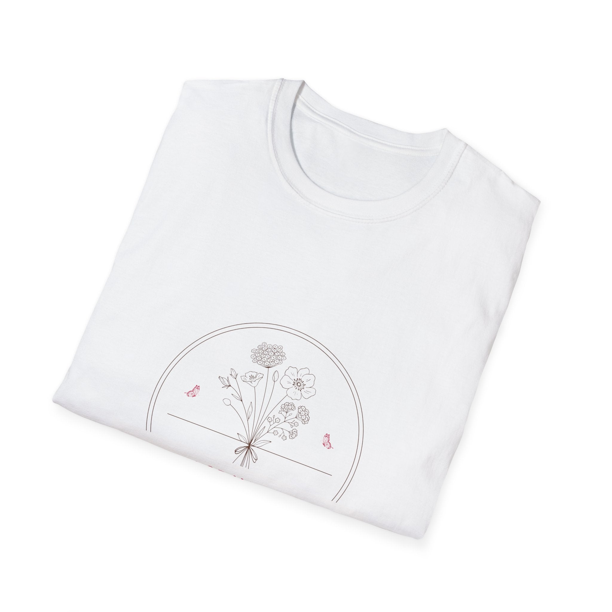 #1 Grandma T-Shirt — Floral Dandelion Gift for Grandmother, Mother’s Day