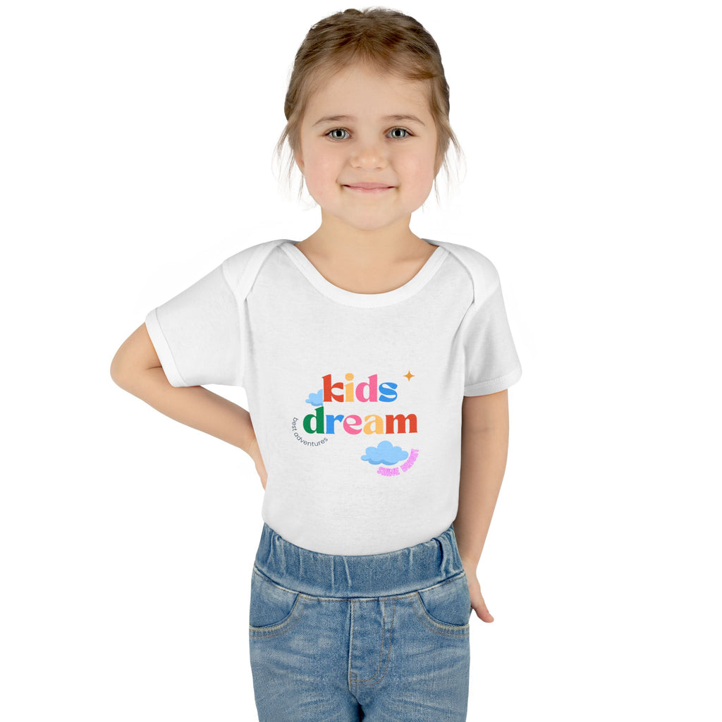 Kids Dream Infant Bodysuit – Colorful Cloud Baby Onesie