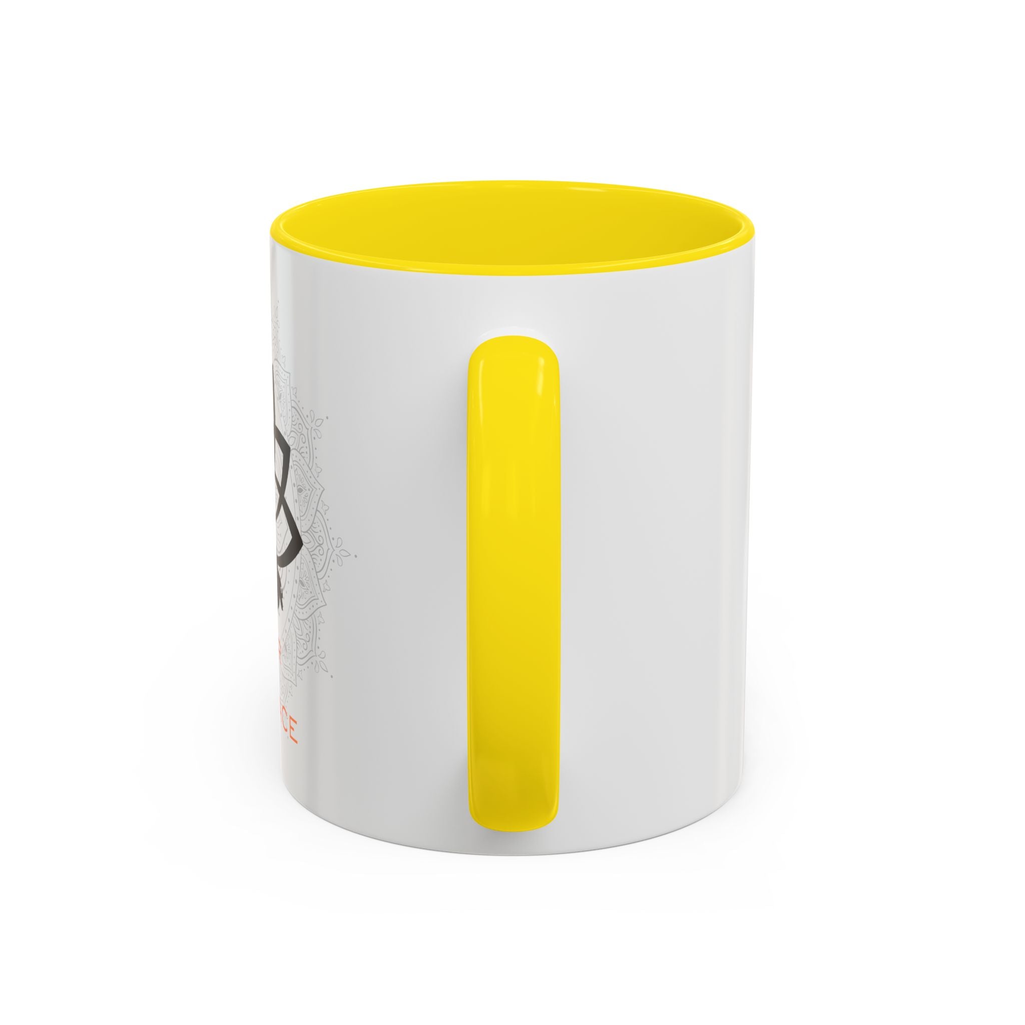 Meditation Lotus Coffee Mug – "Be Your Inner Peace" Accent Mug