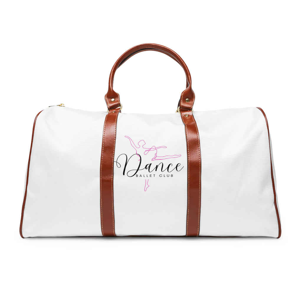 Dance Ballet Club Waterproof Travel Bag – Dancer Duffel for Ballet Class & Weekend Trips