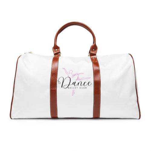 Dance Ballet Club Waterproof Travel Bag – Dancer Duffel for Ballet Class & Weekend Trips