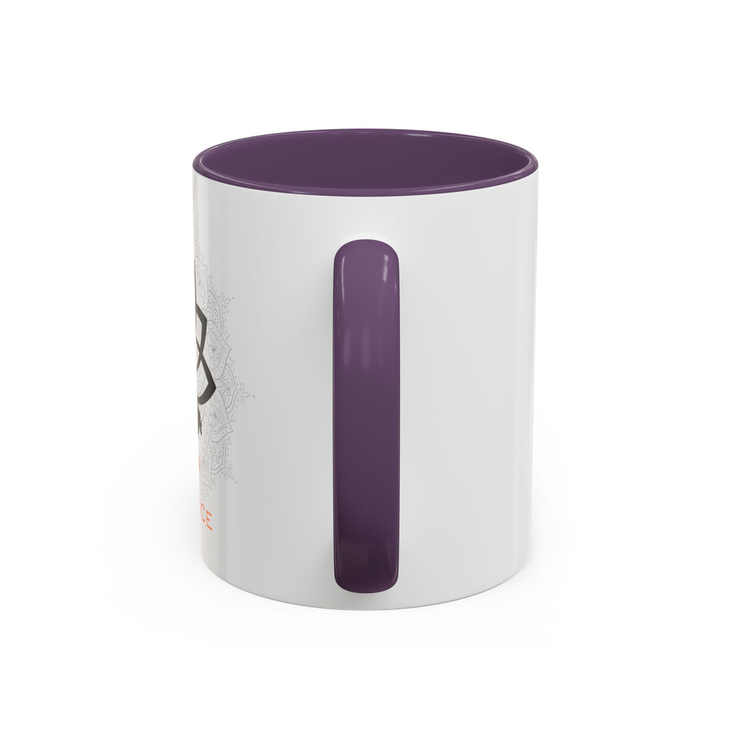 Meditation Lotus Coffee Mug – "Be Your Inner Peace" Accent Mug