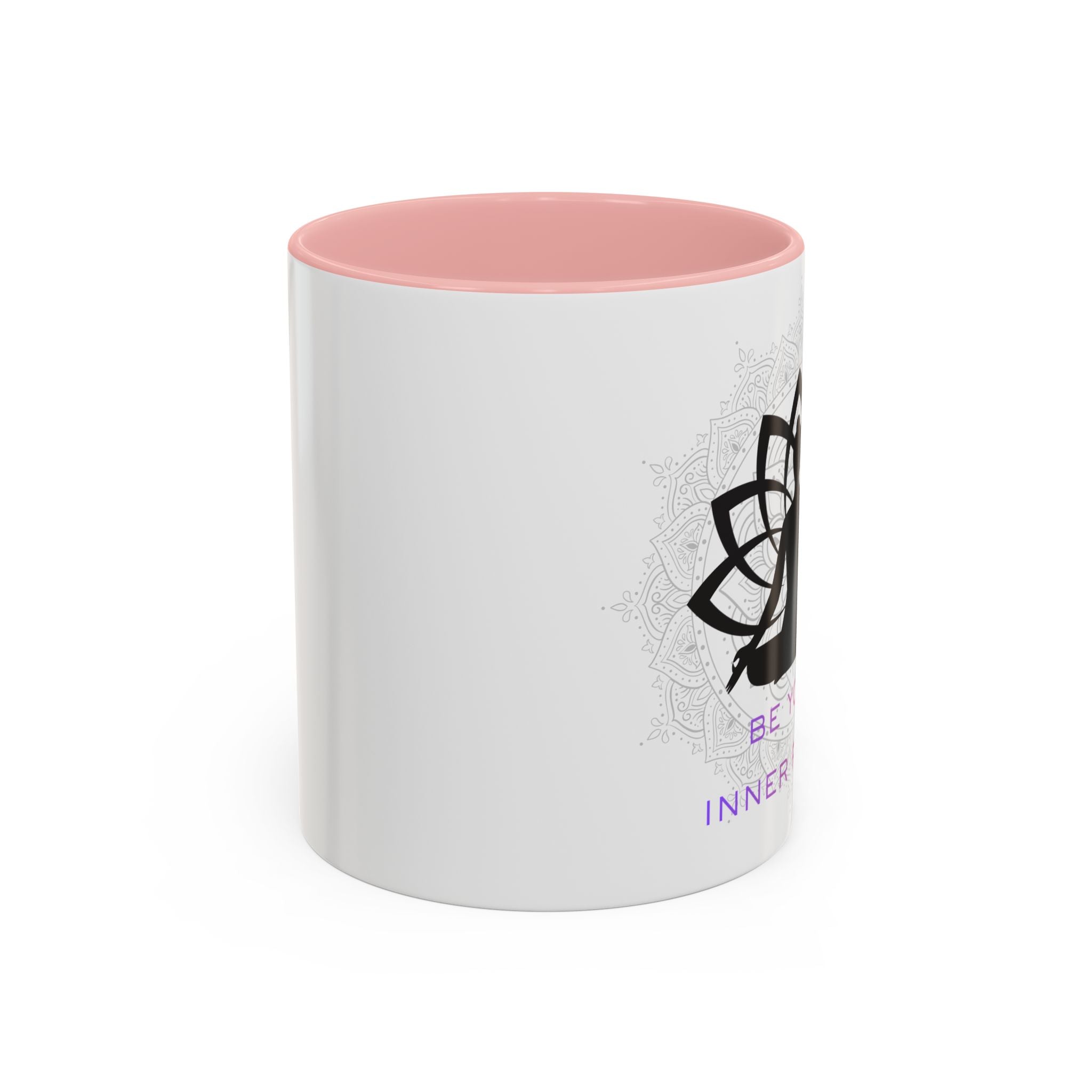 Meditation Lotus Coffee Mug – "Be Your Inner Peace" Accent Mug