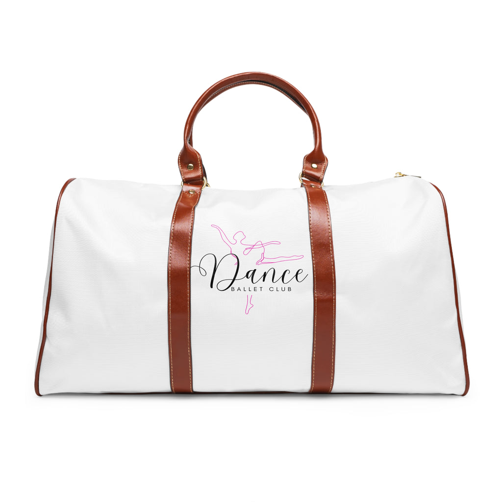 Dance Ballet Club Waterproof Travel Bag – Dancer Duffel for Ballet Class & Weekend Trips